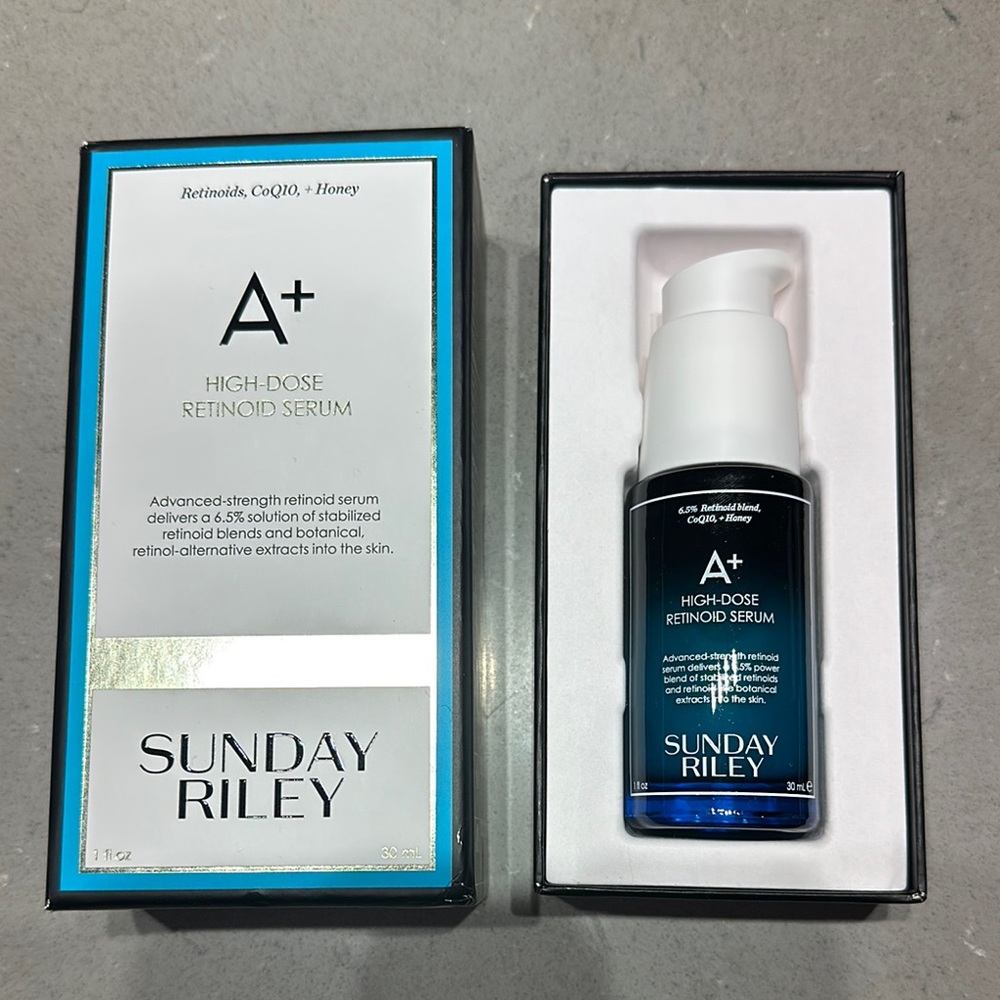 NWT! Sunday Riley A+ High-Dose Retinoid Serum
